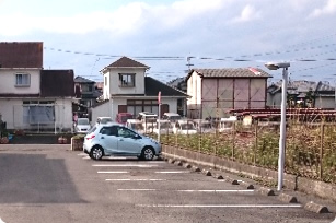 外来患者駐車場の写真