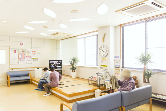 外来待合室の写真