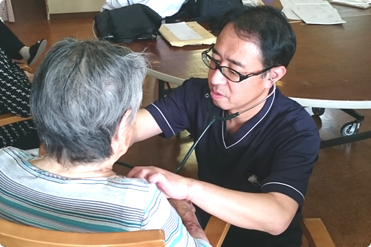 訪問診療の様子