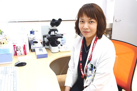 皮膚科医　日浦 ゆかり 写真